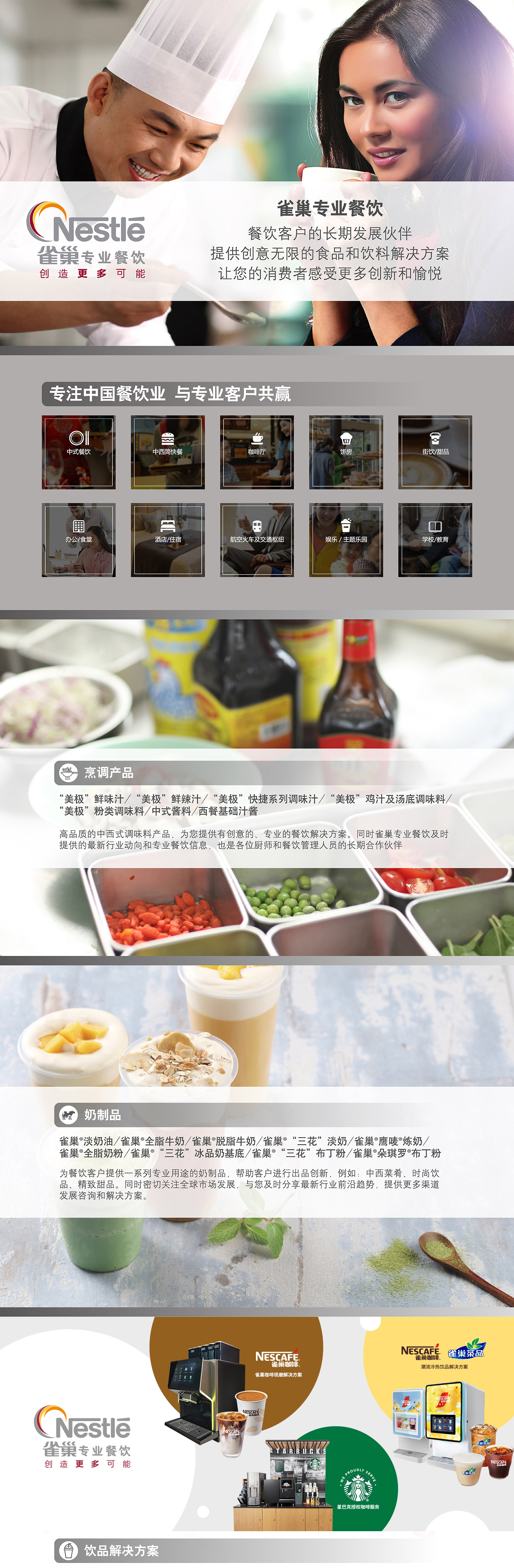 雀巢专业餐饮