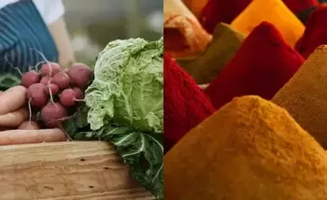 蔬菜和香料的采购